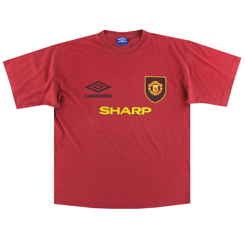 1993-95 Manchester United Umbro Leisure Tee XL T-Shirt