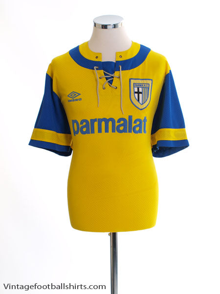 1993-95 Parma Away Shirt M Football Shirt