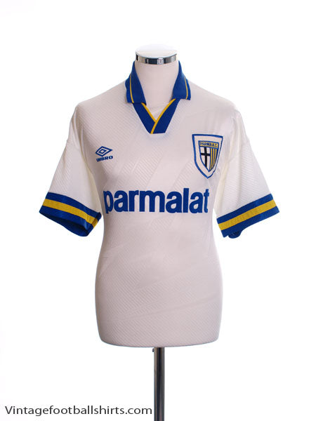 1993-95 Parma Home Shirt XL Football Shirt