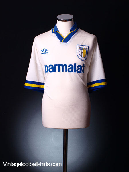 1993-95 Parma Home Shirt XL Football Shirt