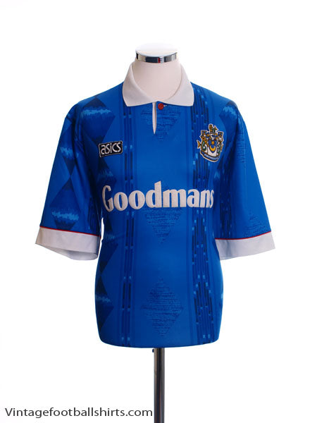 1993-95 Portsmouth Home Shirt L Football Shirt
