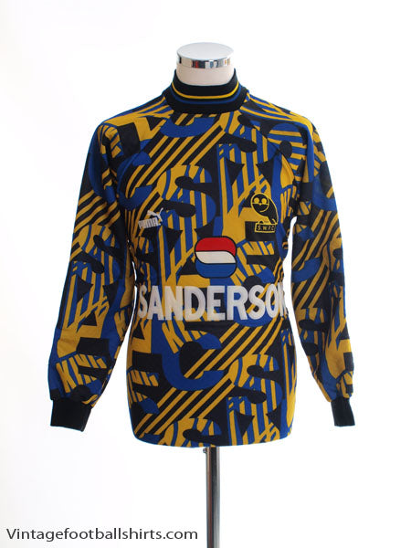 1993-95 Sheffield Wednesday Goalkeeper Shirt #1 S Football Shirt
