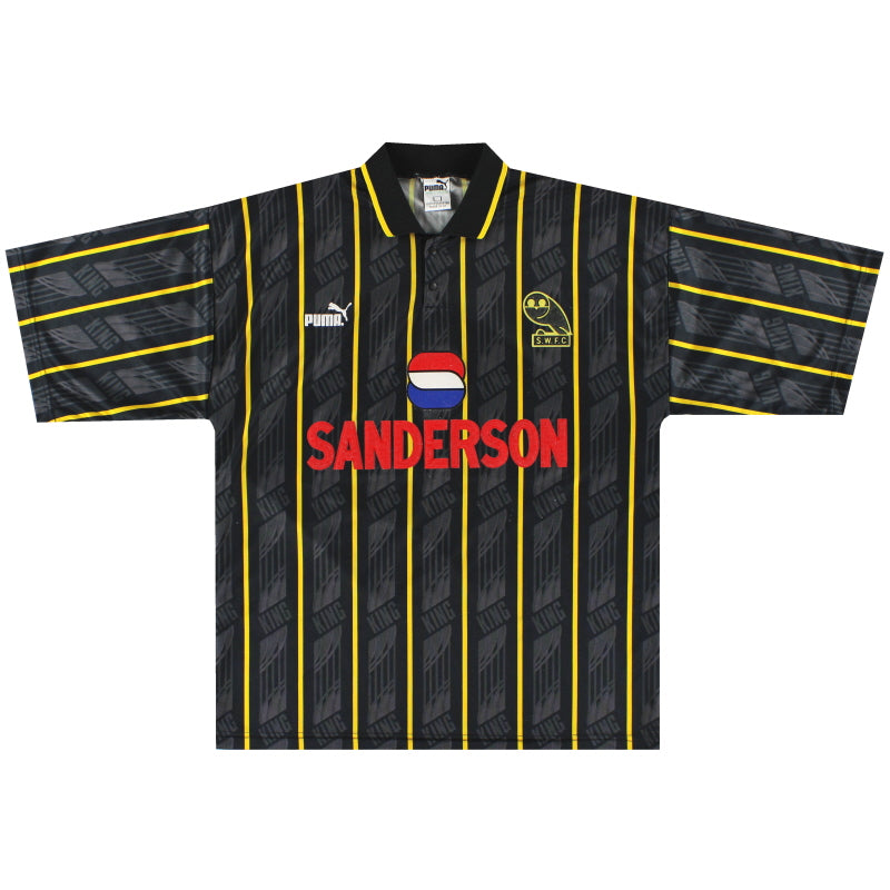1993-95 Sheffield Wednesday Puma Away Shirt L Football Shirt