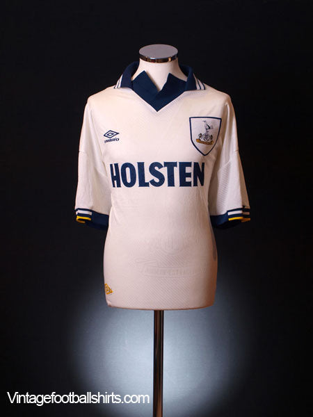 1993-95 Tottenham Home Shirt S Football Shirt