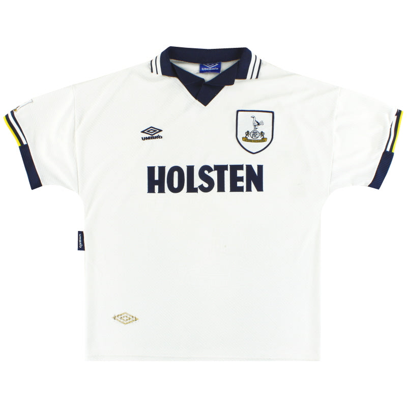 1993-95 Tottenham Umbro Home Shirt XL Football Shirt