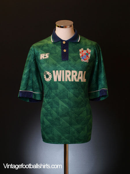 1993-95 Tranmere Rovers Away Shirt L Football Shirt