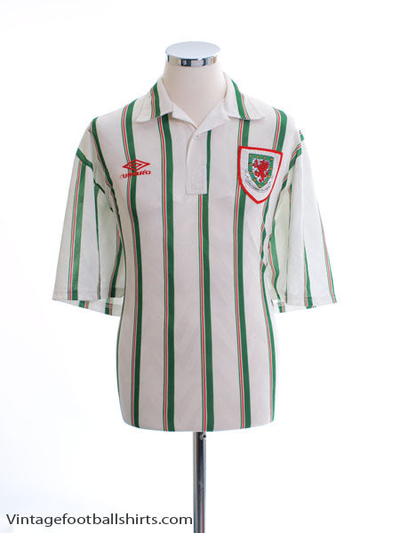 1993-95 Wales Away Shirt XL Football Shirt