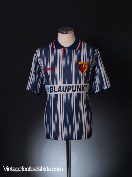 1993-95 Watford Away Shirt M Football Shirt