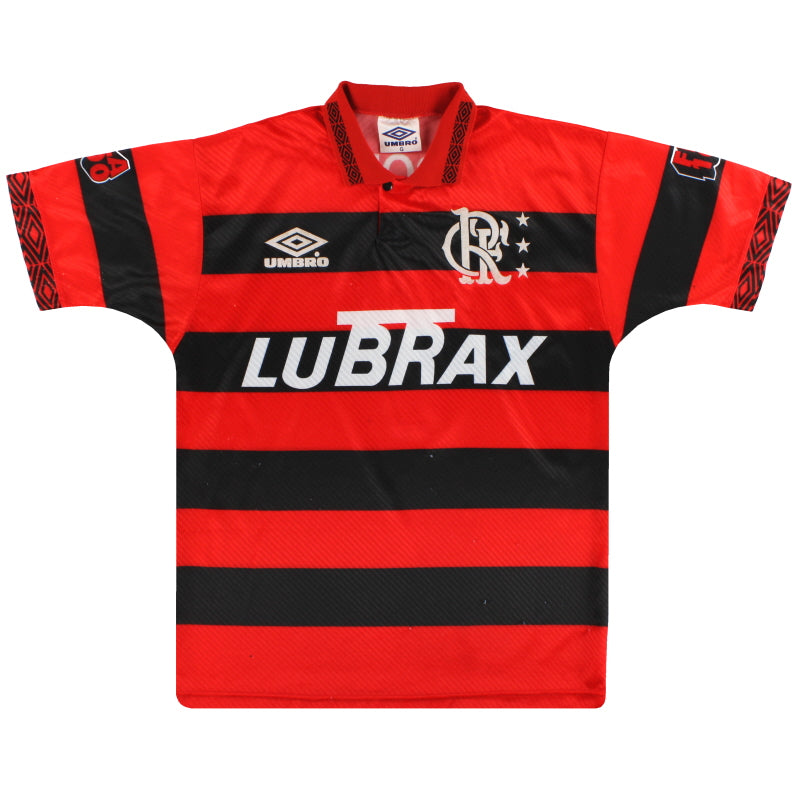1993-94 Flamengo Umbro Home Shirt #7 L Football Shirt