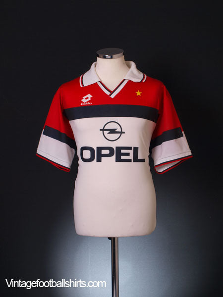 1994-95 AC Milan Away Shirt XL Football Shirt