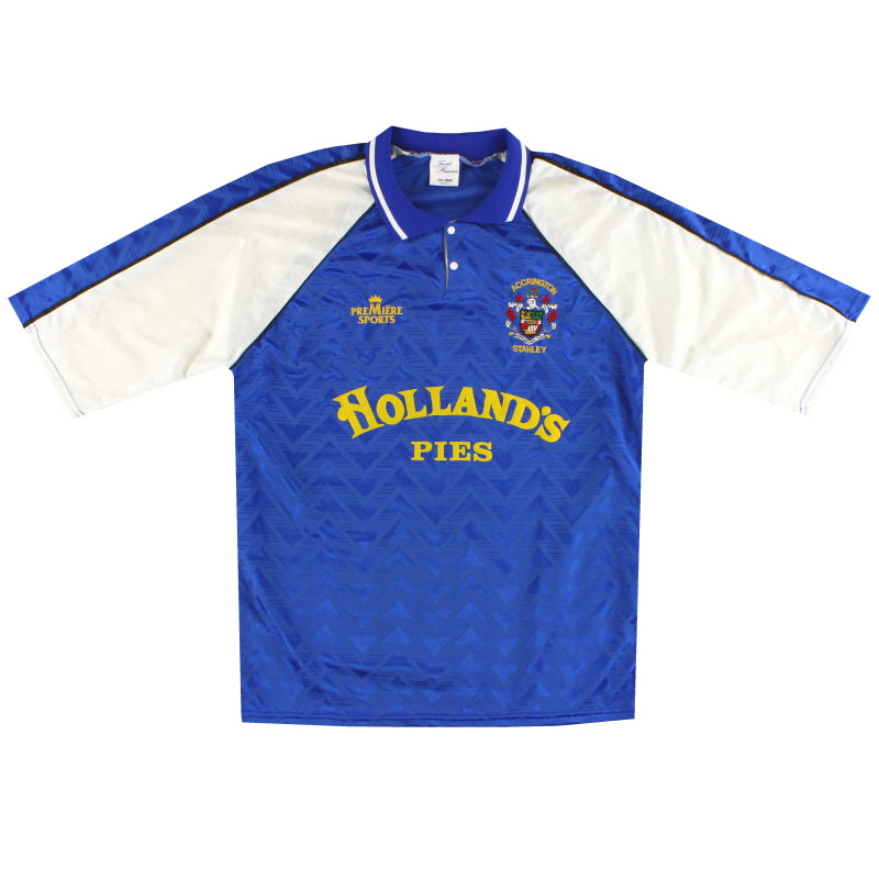 1994-95 Accrington Stanley Away Shirt L Football Shirt