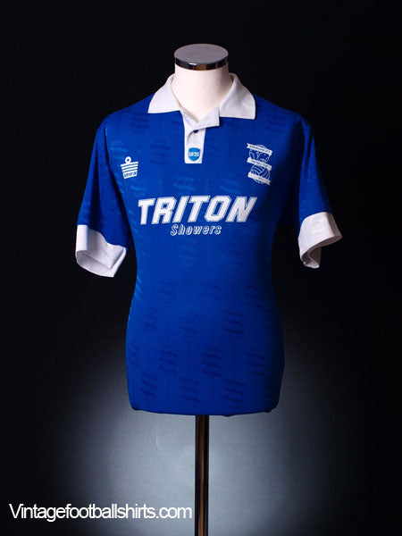 1994-95 Birmingham Home Shirt L Football Shirt