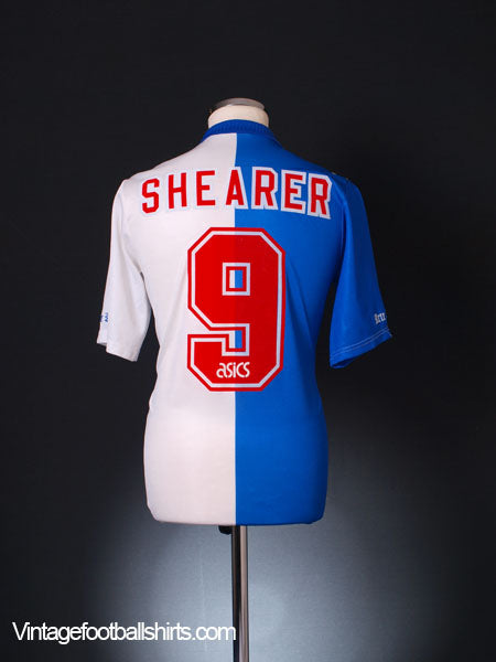 1994-95 Blackburn Home Shirt Shearer #9 S Football Shirt