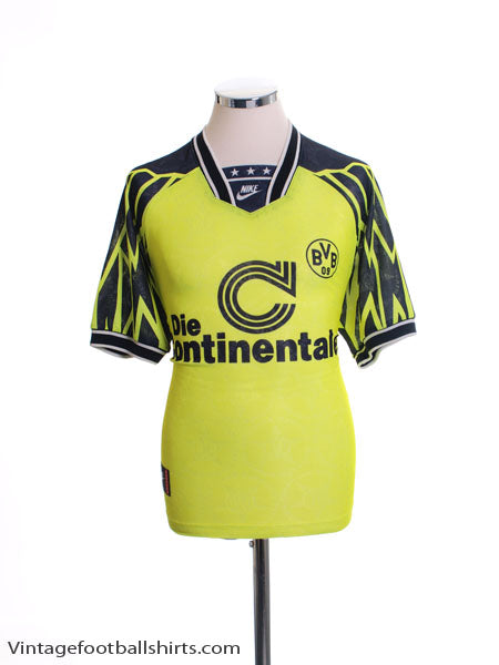1994-95 Borussia Dortmund Home Shirt S Football Shirt