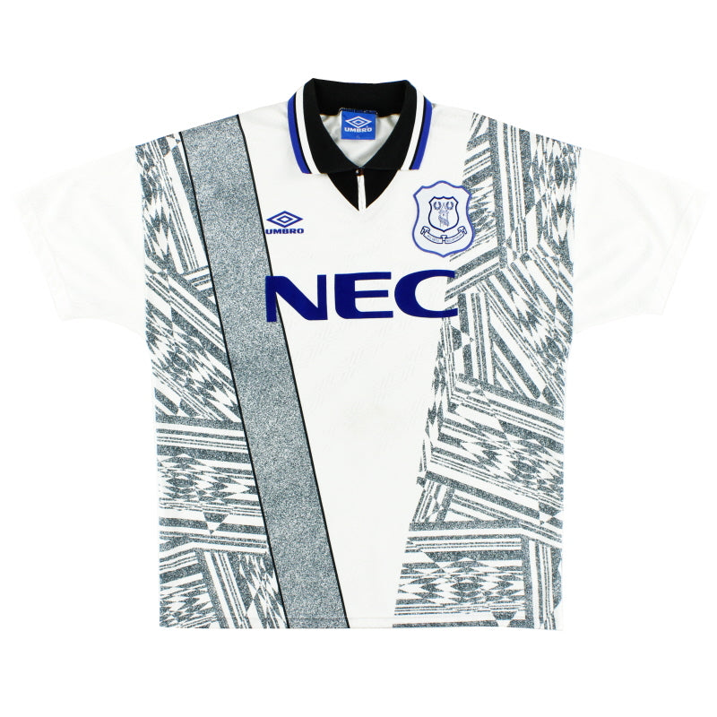 1994-95 Everton Away Shirt XL Football Shirt
