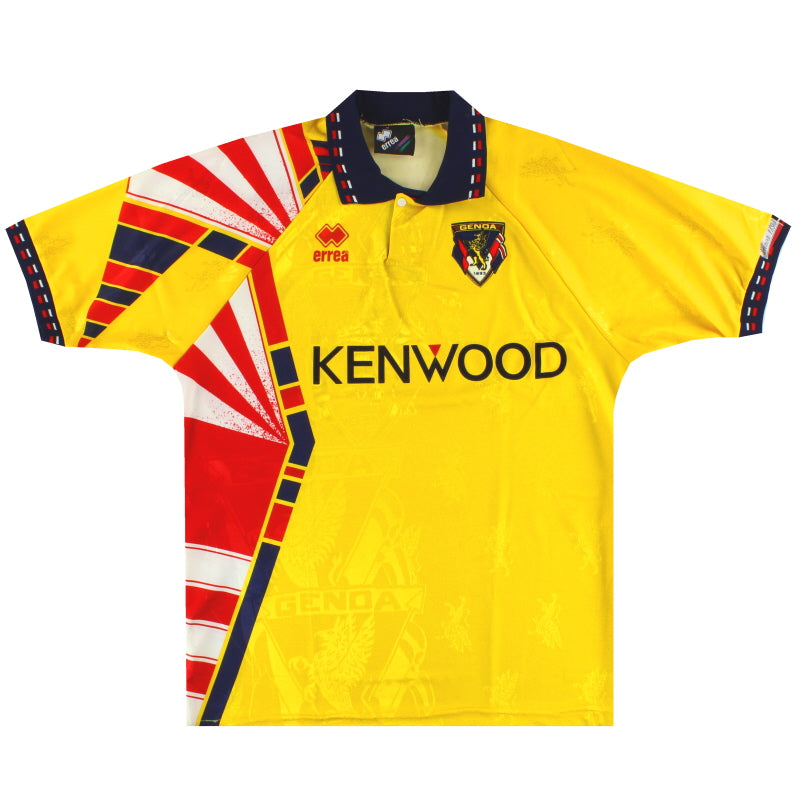 1994-95 Genoa Errea Away Shirt *As New* L Football Shirt