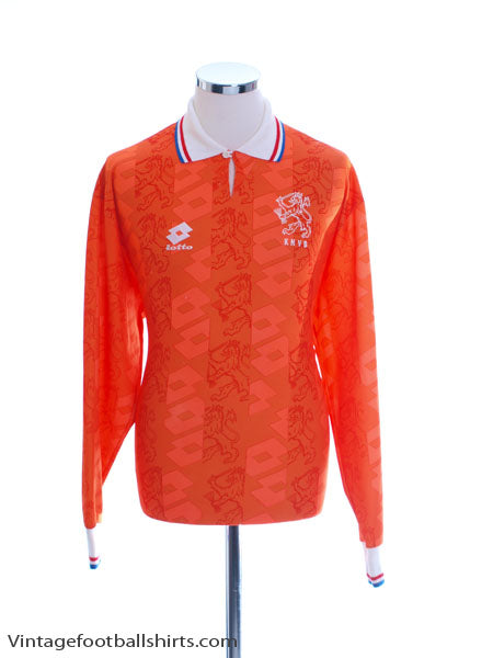 1994-95 Holland Player Issue Home Shirt L/S XL Football Shirt