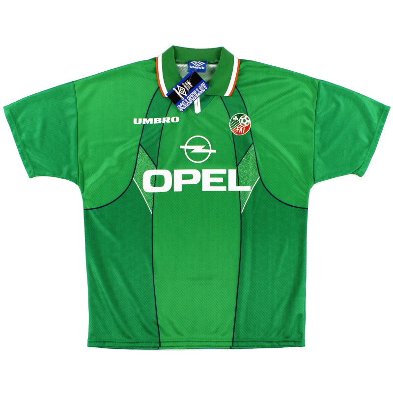 1994-95 Ireland Umbro Home Shirt *w/tags* XL Football Shirt