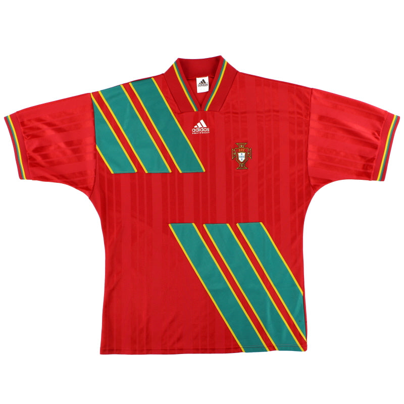 1994-95 Portugal adidas Home Shirt L/XL Football Shirt
