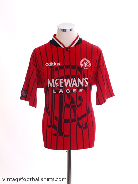 1994-95 Rangers Away Shirt M Football Shirt