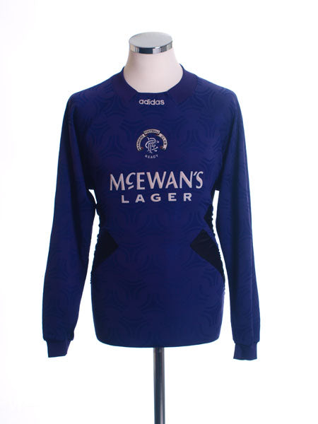 1994-95 Rangers Goalkeeper Shirt S Football Shirt