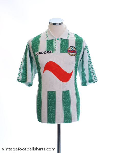1994-95 Rapid Vienna Home Shirt L Football Shirt