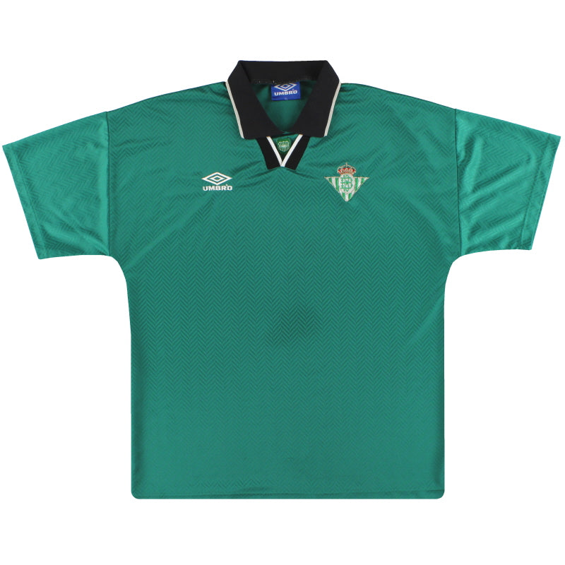 1994-95 Real Betis Umbro Away Shirt XL Football Shirt