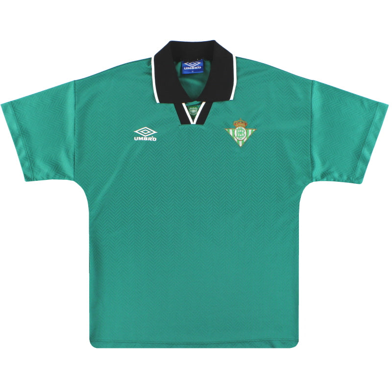 1994-95 Real Betis Umbro Away Shirt M Football Shirt