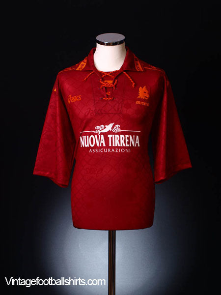 1994-95 Roma Home Shirt XL Football Shirt
