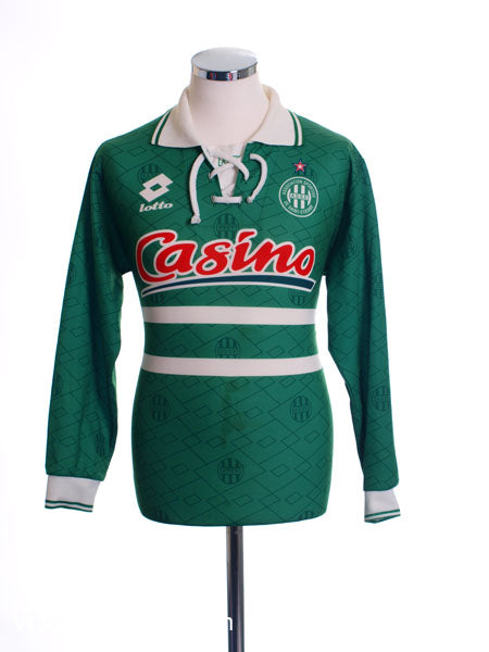 1994-95 Saint Etienne Home Shirt L/S S Football Shirt