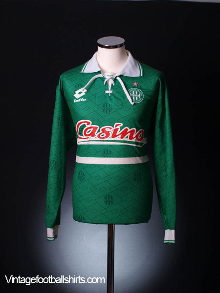 1994-95 Saint Etienne Home Shirt L/S XL Football Shirt