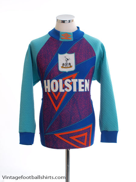 1994-95 Tottenham Goalkeeper Shirt Y Football Shirt