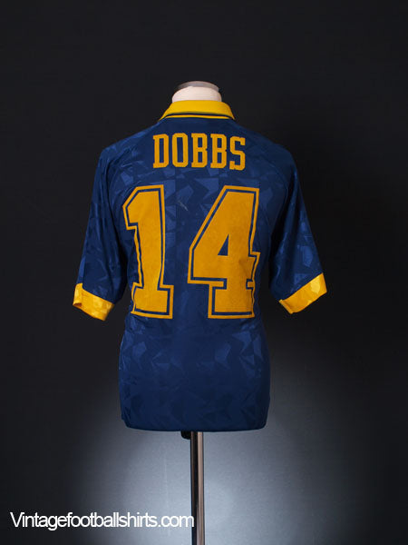 1994-95 Wimbledon Match Issue Home Shirt Dobbs #14 XL Football Shirt