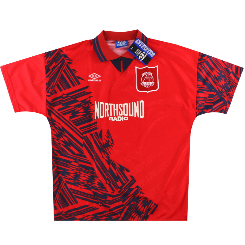 1994-96 Aberdeen Umbro Home Shirt *BNIB* XL Football Shirt