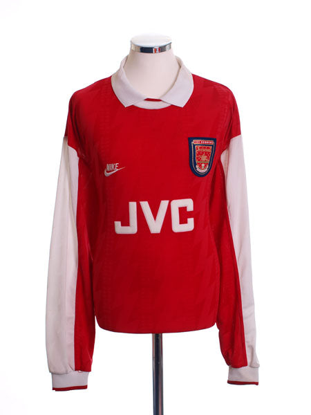1994-96 Arsenal Home Shirt L/S XL Football Shirt