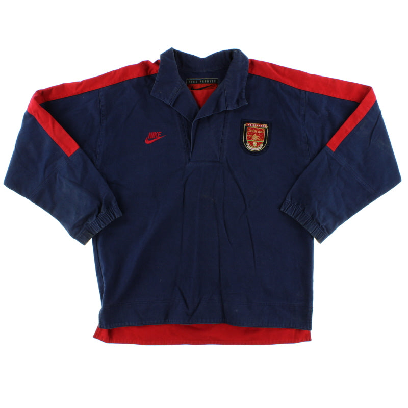 1994-96 Arsenal Nike Drill Top L Training Top