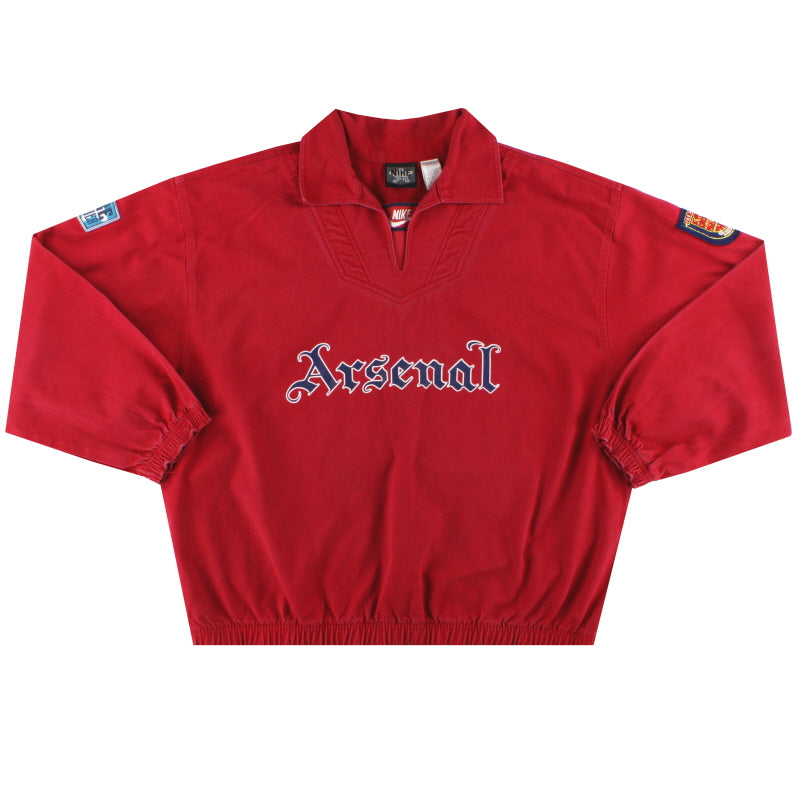 1994-96 Arsenal Nike Drill Top XXL Training Top
