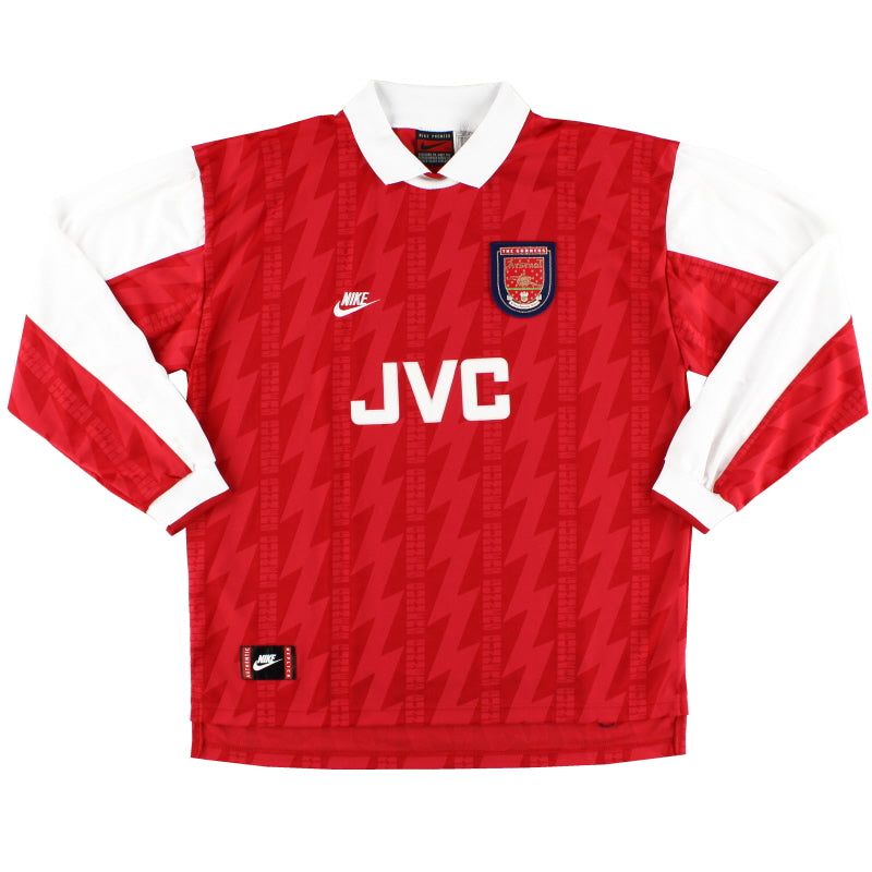1994-96 Arsenal Nike Home Shirt L/S *Mint* XL Football Shirt