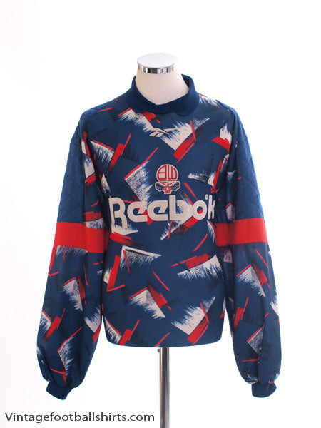 1994-96 Bolton Goalkeeper Shirt XL Football Shirt