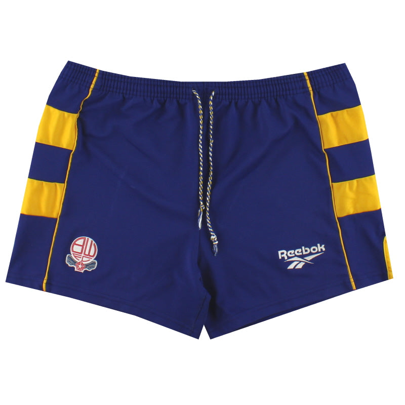 1994-96 Bolton Reebok Third Shorts L Football Shorts
