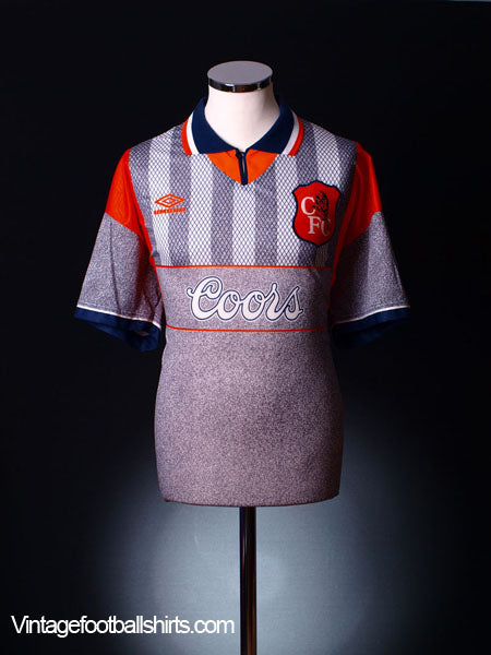 1994-96 Chelsea Away Shirt L Football Shirt