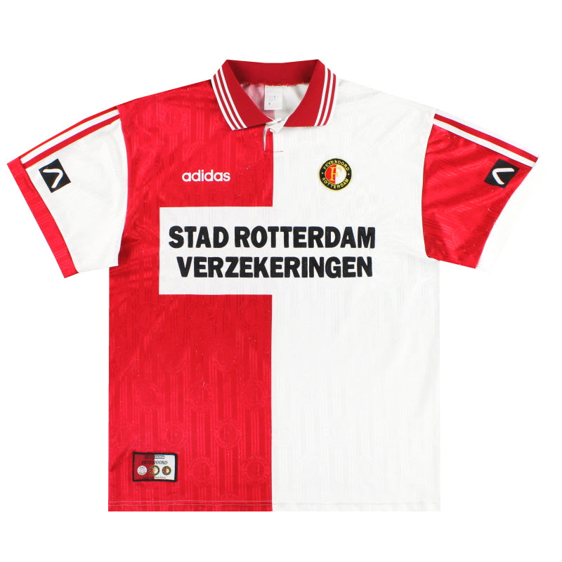 1994-96 Feyenoord adidas Home Shirt XL Football Shirt