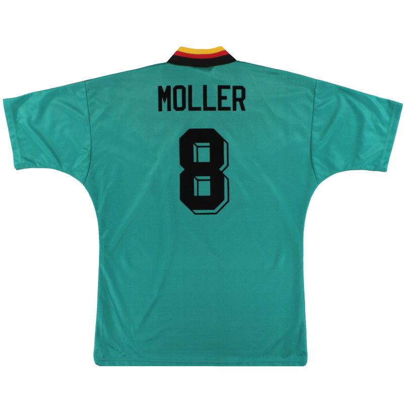 1994-96 Germany adidas Away Shirt Moller #8 M Football Shirt