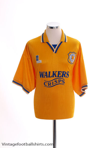1994-96 Leicester Away Shirt L Football Shirt