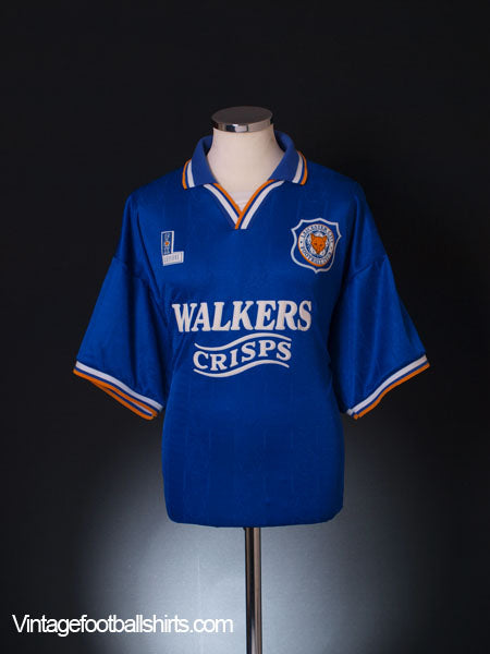 1994-96 Leicester Home Shirt XL Football Shirt