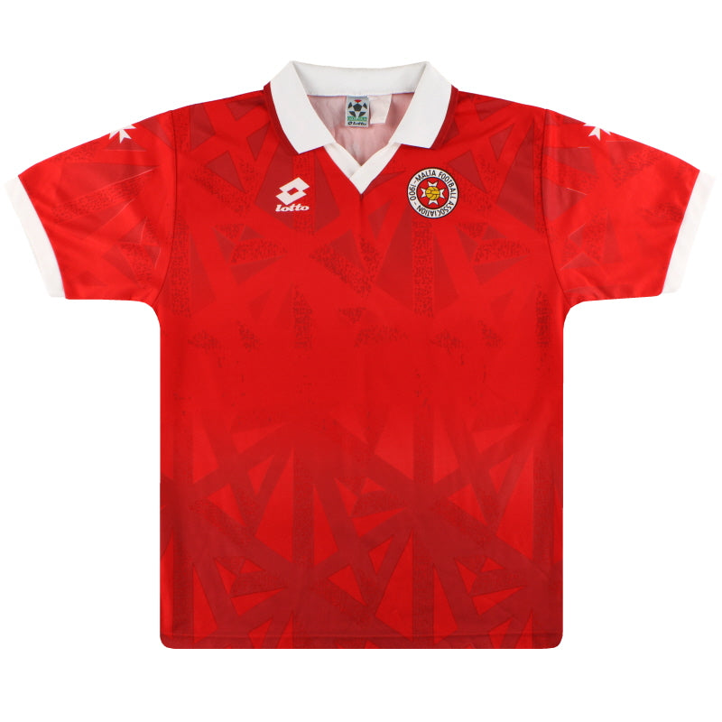 1994-96 Malta Lotto Home Shirt XL Football Shirt