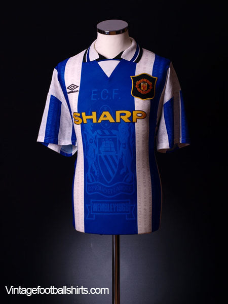 1994-96 Manchester United Third Shirt L Football Shirt