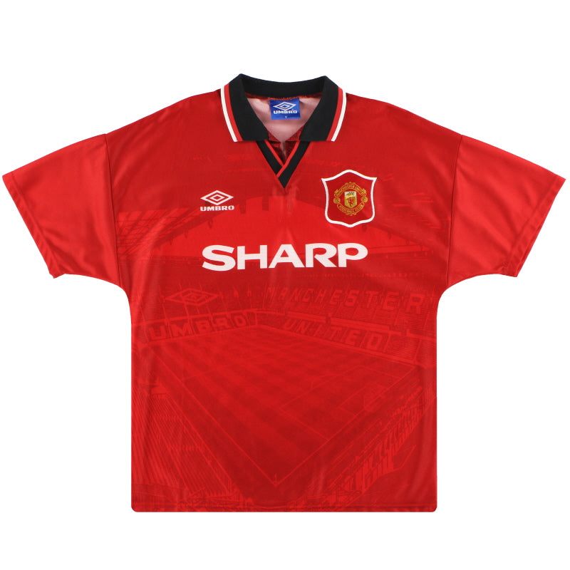 Maillot Manchester United 1994/1995 – Umbro, Training, XL, Rare, Football