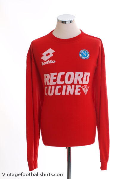 1994-96 Napoli Training Top XL Football Shirt