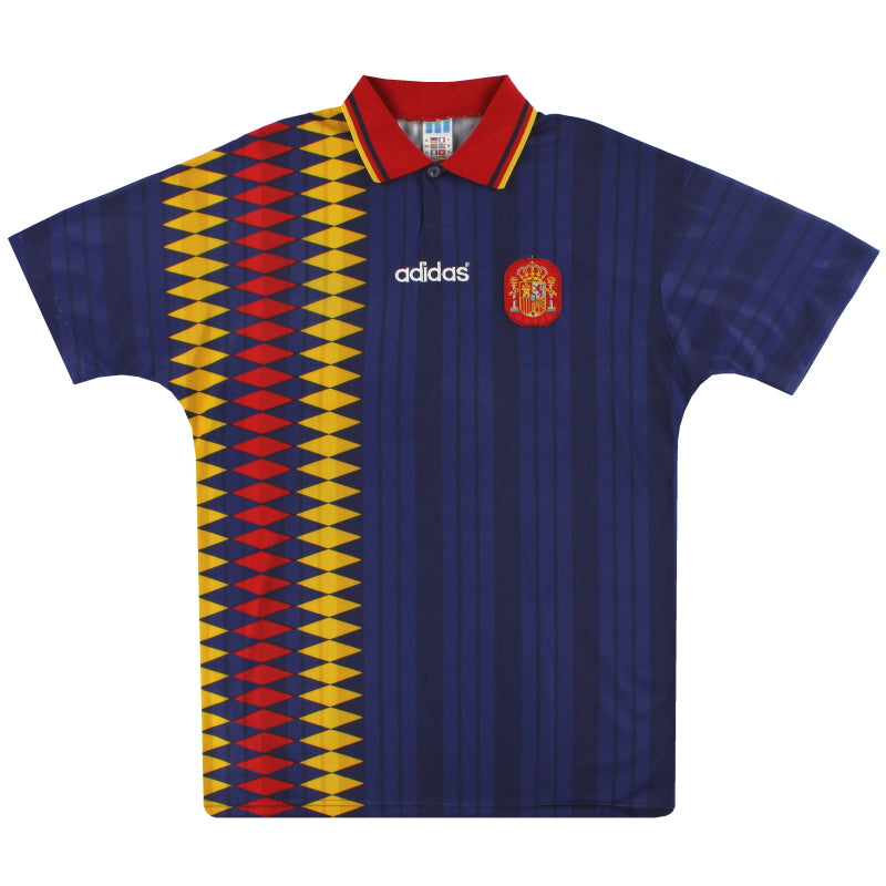 1994-96 Spain adidas Third Shirt M Football Shirt